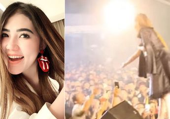 Kronologi Via Vallen Dilempari HP oleh Penonton Saat Manggung di Karanganyar