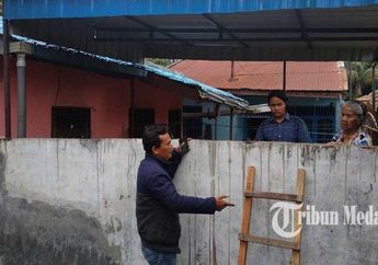 Sedih, Nenek Hilderia Nggak Bisa Keluar dari Rumahnya yang Terkepung Tembok Asrama Polisi