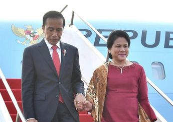 Beda Gaya dari Putaran Pertama, Iriana Jokowi Tampil Nyentrik Kenakan Jaket Jeans di Debat Pilpres Kedua