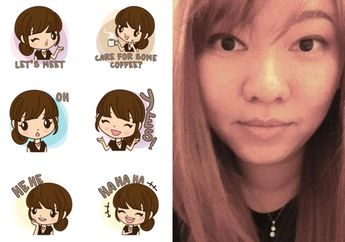 Sempat Dilarang Beredar, Hasil Karya Kreator Stiker LINE Asal Indonesia Malah Diplagiat Orang India dan Didownload Lebih dari Sejuta Pengguna