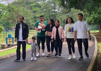 Penampilan Iriana Jokowi Saat Liburan di Kebun Raya Bogor, Sporty dan Kece!