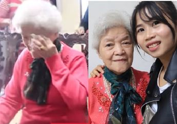 Tangis Haru Nenek Asal Taiwan Saat Bertemu TKW Indonesia yang Telah Merawatnya Selama 3 Tahun: Aku Kangen Kamu!