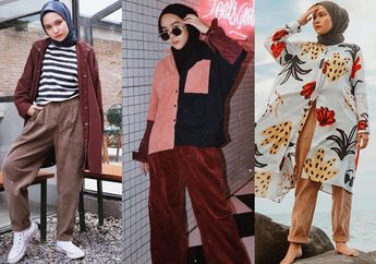 Pilihan Celana Corduroy untuk Tampil Modis ala Tren Fashion Hijab 2019