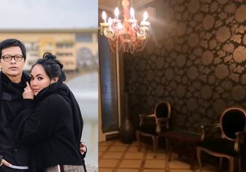 Intip Mewahnya Ruang Tamu Armand Maulana dan Dewi Gita yang Berhiaskan Lampu Kristal dengan Desain Klasik Modern