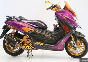 Best di Customaxi Makassar, Yamaha NMAX Ini Habiskan Setara 4 Aerox R 