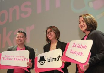 Dobel Pulsa dan Tukar Poin dari 3 Indonesia di 222 Merchant Favorit