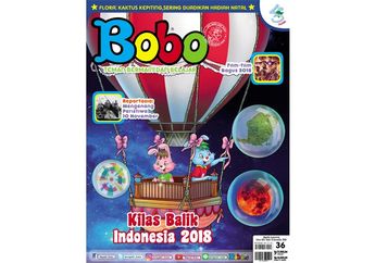 Film Keren 2018 di Majalah Bobo Edisi 36 (Terbit 13 Desember 2018)
