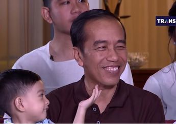 Deretan Tingkah Lucu Jan Ethes di Mata Najwa, Dari Mencolek Dagu Presiden Jokowi Sampai Minta Ditemani Bermain