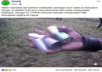 KKB Egianus Kogeya Merengek Minta Dikirim Pasukan PBB, Katanya Indonesia Gunakan Bom Udara Waktu Perang