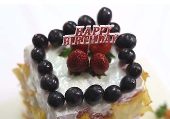 Segar dan Sehat, Buat Kue Ulang Tahun dari Buah-buahan, yuk!