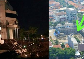 Kronologi Jalan Gubeng Surabaya Ambles, dari Dentuman Keras Sampai Terdengar Suara Gemuruh