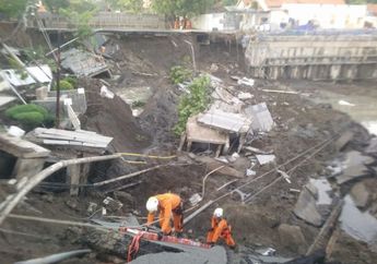 Penjelasan BNPB Hingga Pakar Geoteknik ITS Soal Amblesnya Jalan Raya Gubeng Surabaya