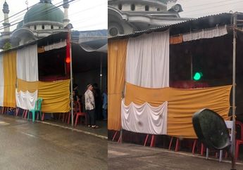 5 Fakta Singkat Pernikahan di Banyumas yang Viral, Ada Lampu Merah di Tengah Tenda, Padahal Dekat dengan Kantor Polisi!