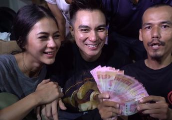 Janji Beri Hadiah Penjual Kelereng, Baim Wong dan Paula Verhoeven Sampai Rela Jalan Kaki Masuk Pemukiman Sempit