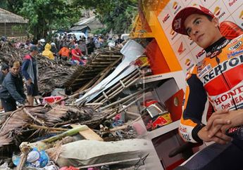 Kabar Duka Bencana Tsunami Banten, Marc Marquez Beri Dukungan