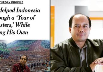 Perjuangan Sutopo Purwo Nugroho di Tengah Bencana dan Kanker Stadium 4 Jadi Profil di Harian The New York Times