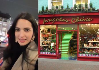 Layaknya Sosialita, Intip Tempat Shopping Nia Ramadhani di London, Banyak Sepatu Modis dengan Desain yang Unik!