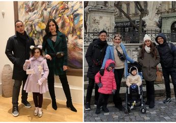 Beda Gaya Keluarga Nia Ramadhani dan Ashanty Saat Liburan ke Eropa, dari Main Salju Sampai Sambut Pergantian Tahun Baru