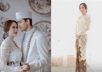 Selain Aura Kasih, Ini Deretan Artis yang Memakai Kebaya Putih di Hari Pernikahannya