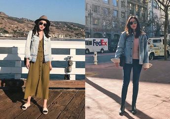 Intip Gaya Denim Modis Rosalyndinata Gunawan, Menantu Keluarga Bakrie