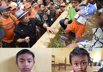 Ridwan Kamil Janji Akan Urus Hengki dan Farel hingga Dewasa, Kakak Beradik yang Kini Yatim Piatu Karena Orangtuanya Jadi Korban Longsor di Sukabumi