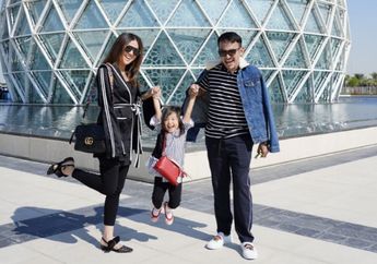 Baru Berusia Tiga Tahun, Intip Gaya Centil Thalia Putri Onsu, Anak Ruben Onsu dan Sarwendah saat Berlibur di Dubai