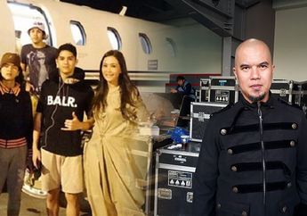 Bukan di Private Jet, Begini Liburan Ala Ahmad Dhani Bareng El dan Dul