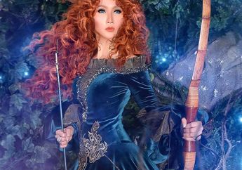 Bikin Pangling! Begini Gaya 5 Selebriti yang Disulap Bak Putri Disney, Inul jadi Princess Merida!