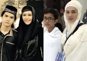 Adu Gaya Maia Estianty VS Mulan Jameela Saat Ibadah Umrah di Tanah Suci
