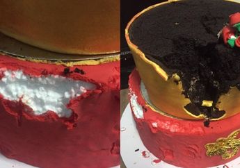 Sukses Ditipu Puluhan Juta, Kue Pengantin Pasangan Ini Terbuat dari Gabus