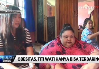 Titi Wati yang Kini Hanya Bisa Terbaring Lantaran Berat Badannya Capai 350 Kg, Sang Suami Malah Minta Istrinya Syukuri Pemberian Tuhan