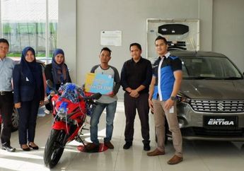 Undian Test Drive All New Ertiga, Serahkan Hadiah Buat 10 Orang 