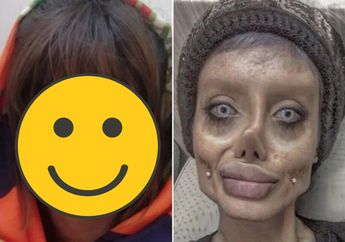 Cantik! Inilah 5 Potret Sahar Tabar, Wanita Penggemar Angelina Jolie Sebelum Lakukan 50 Kali Operasi