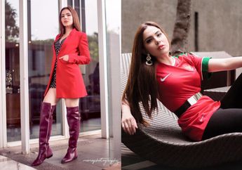 Inspirasi Padu Padan Over The Knee Boots ala Sally Adelia, Anggota Girls Squad yang Super Modis!