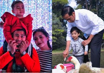 Raffi Ahmad Ingin Pertemukan Rafathar dengan Jan Ethes, Begini Reaksi Presiden Jokowi
