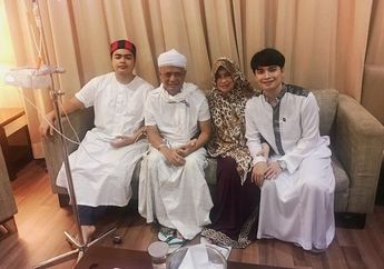 Sang Ayah Berjuang Melawan Penyakit, Putra Kedua Ustaz Arifin Ilham: Keberadaan Abi Masih Sangat Dibutuhkan