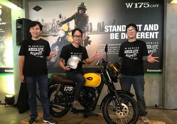 Kawasaki W175 Sekarang ada 3 Varian, Tambah Model Cafe Racer  