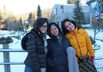 Mewah! Gracia Indri dan Gisela Cindy Dinner di Restoran Kanada