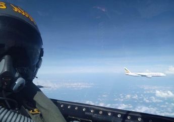 Kronologi F-16 TNI AU Cegat Pesawat Asing Ethiopian Airlines di Batam