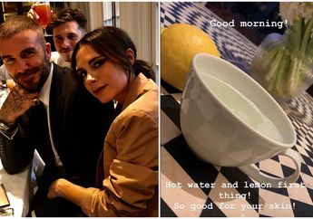 Nyesel Baru Tahu, Pantas David Beckham Sampai Kepincut, Cuma Konsumsi Air Ini Rahasia Kecantikan Kulit Victoria Beckham Bisa Kamu Tiru dan Dapetin Manfaatnya!