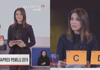 Gaya Makeup Ira Koesno Saat Menjadi Moderator Debat Capres 2019