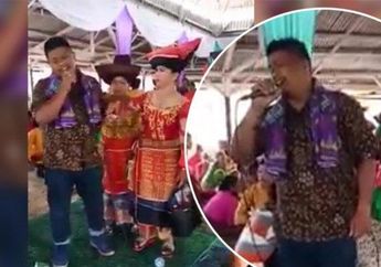 Viral Video Pria Asal Karo Nyanyi di Pernikahan Mantan, Bawakan Lagu Janji-janji Palsu hingga Banjir Saweran