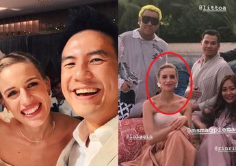 Nyaris Tak Terekspos! Intip Anggunnya Penampilan Bule Cantik Istri Daniel Mananta, Viola Maria, Saat Datang ke Pernikahan Edric Tjandra
