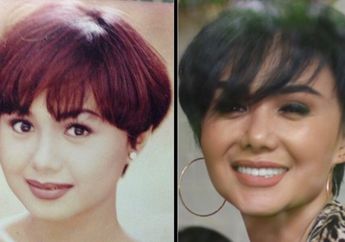 Pakai Dress Terbuka Warna Kulit, Yuni Shara Buktikan Cantik Awet Muda Saat Ikuti #10yearschallenge