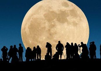 Jangan Lewatkan Fenomena Soupermoon Malam ini, Simak Tips Memotretnya dengan DSRL dan HP