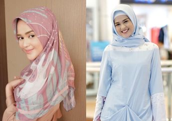 Penampilan Gaya Syar'i Cut Meyriska dengan Busana Gamis, Makin Adem Lihatnya!