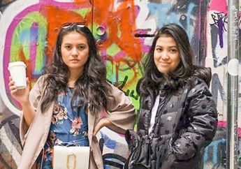 4 Gaya Modis Adik Marsha Aruan, Michelle Aruan dengan 1 Sneakers Putih
