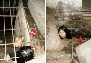 Miris, Wanita Ini Hanya Bisa Julurkan Kepala Lantaran Dikerangkeng di Ruang Bawah Tanah oleh Keluarganya, Penyebabnya Bikin Iba