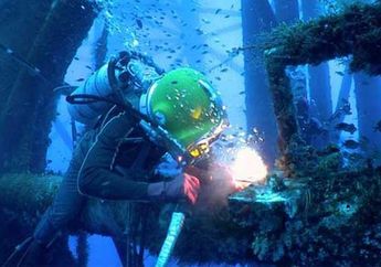 Digaji Hingga Rp 771 Juta Berikut 7 Fakta Menarik Tukang Las Bawah Air