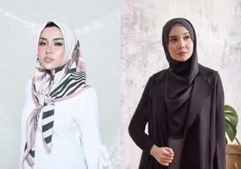 Tampil dengan Gaya Fashion Hijab Modis, Zaskia Sungkar dan Medina Zein Bawa Tas Mewah yang Sama Persis!